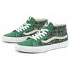 Vans Sk8-Mid Reissue Paisley - Hedge Green Unisex Sneakers VN0A391F6TM