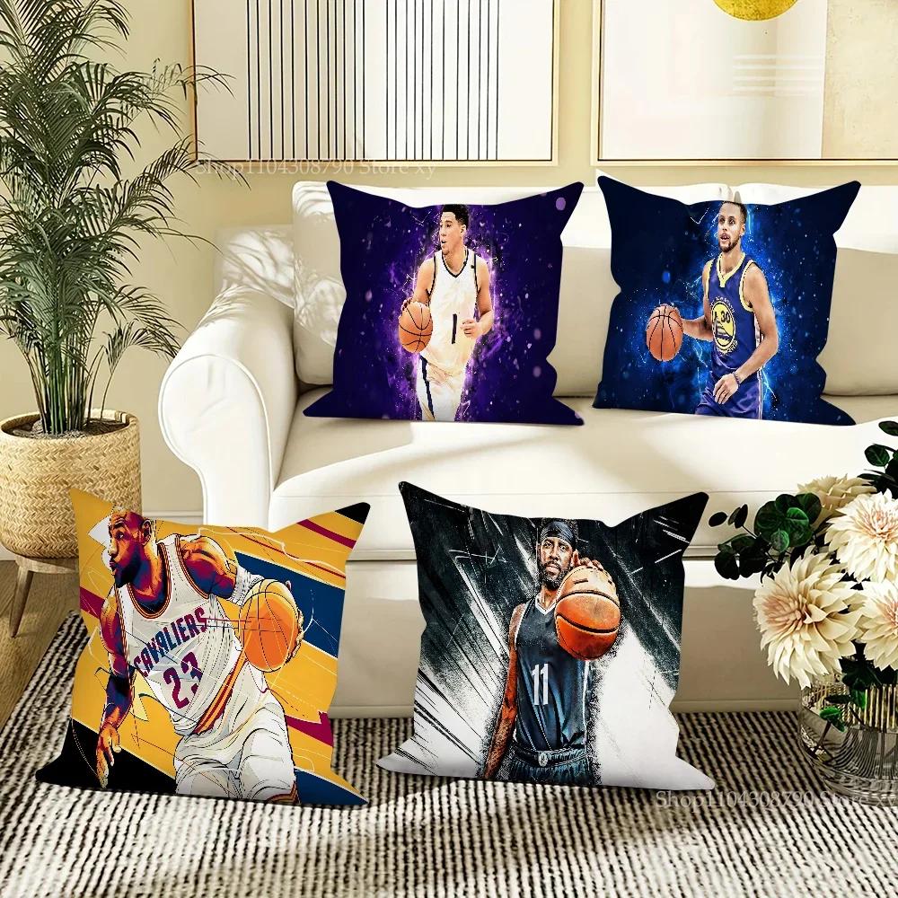 1pc Basketball Star Pillow Bedroom Sofa Leisure Comfort Cushion Car Living Room Home Decoration