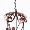 Vintage 3D Butterfly Pendant Metal Painted Hanging Decoration Blessing Wind Chime  Balcony