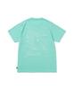 HQ Topographic Map Short Light Size M [Snow Peak] T-Shirt TS-26SU003 T-shirt, Sleeve, Men's/Women's, Green,