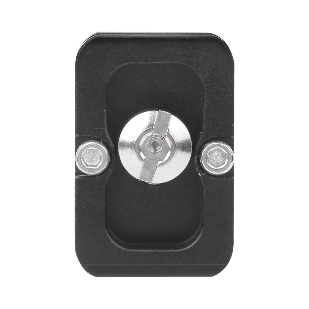 PU25 Mini Quick Release Plate with 1 4 inch Screw Mount for Tripod Ball Head Monopod AccessoryPU25