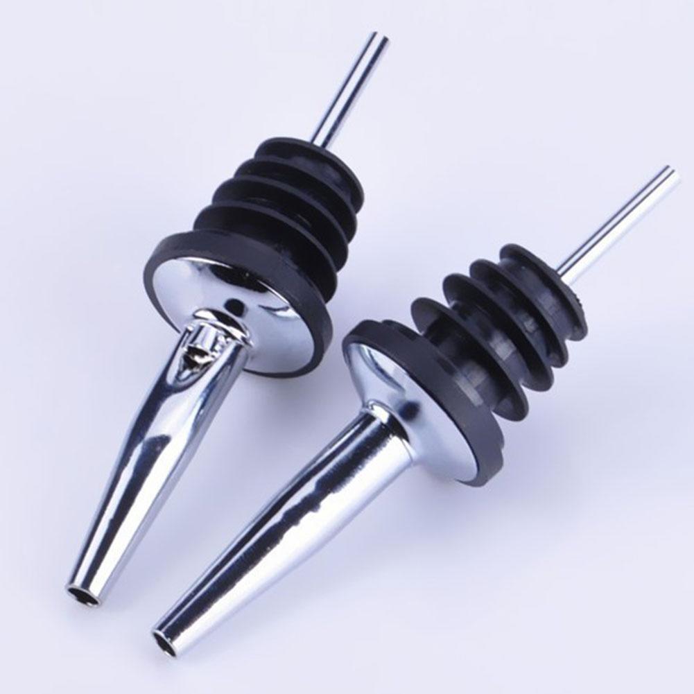 1pcs Pourer Stainless Steel Wine Mouth Pouring Device Plug Bottle Nozzle Bar Supplies