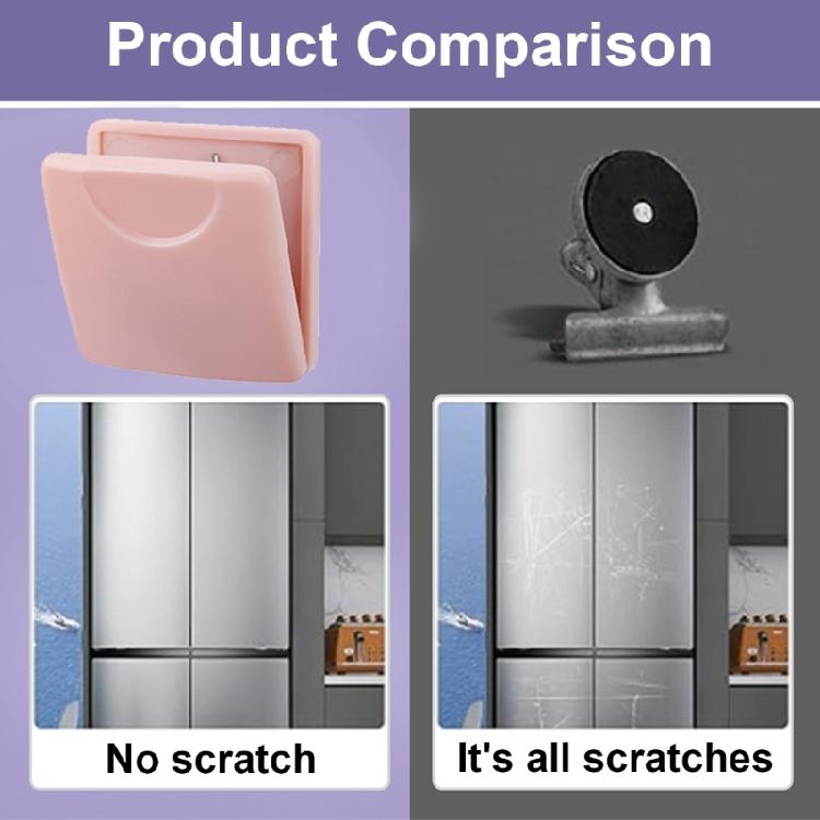 Magnetic Paper Holder Fridges Magnetic Clip Easily Access and Organize Sheets
