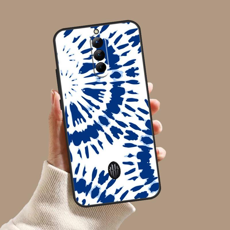 Rainbow Spiral Tie Dye Case For ZTE Nubia Red Magic 10 10S 9S 8S 8 9 11 Pro Plus 6 7 6S 7S Pro 5G 6R 10 Air Cover