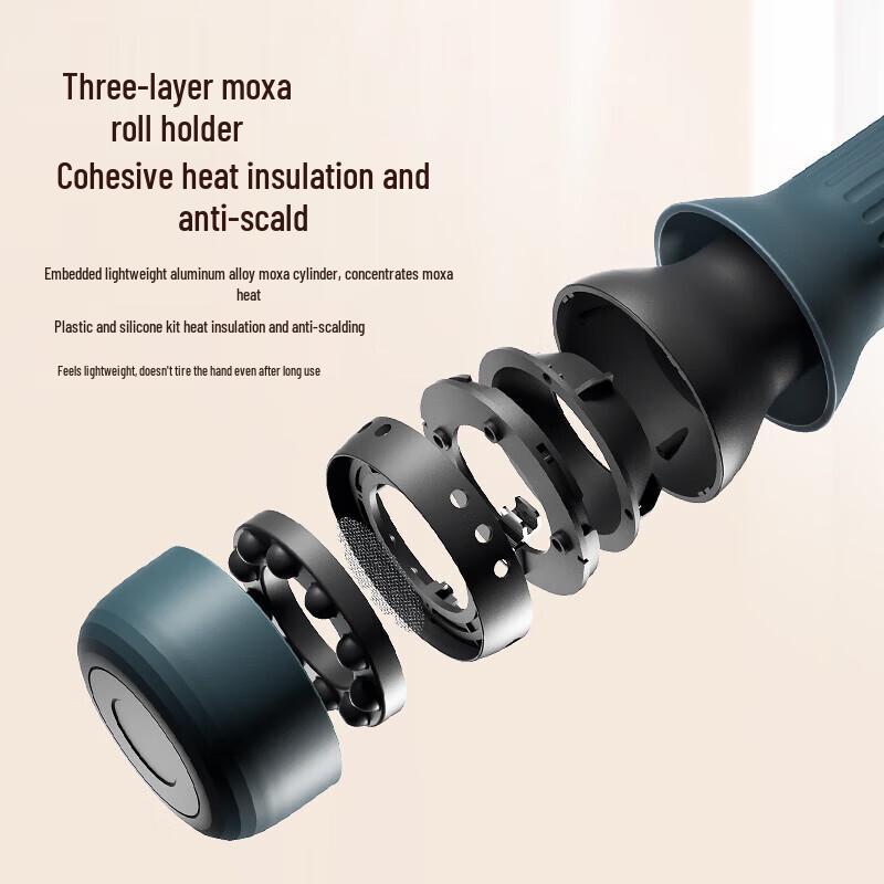 Ke'ai Element Thunder Fire Bianstone Guasha & Moxibustion Device CN plug (adapter included)