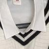 Men's Autumn V-Neck Knitted Sweater Vest: College Style, Loose Fit, New Design