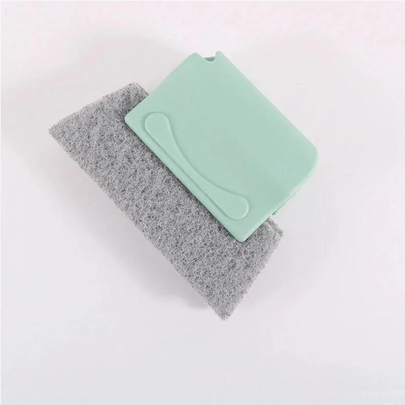 

1pc 2 In 1 Groove Cleaning Tool Window Frame Door Groove Cleaning Brush Sliding Door Track Cleaning Tools Hand-held Crevice Clea 1pcs