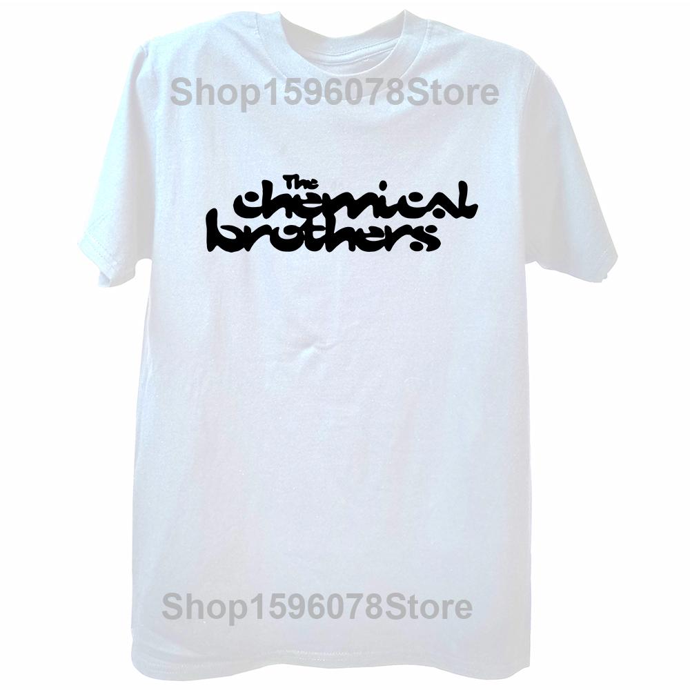 Funny The Chemical Brothers T Shirts Summer Music Hip Hop Graphic Streetwear Short Sleeve Birthday Gifts T-shirt Mens Clothing