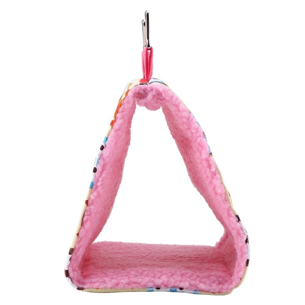 

Pet Bird Warm Soft Hammock Cage Parrot Hanging Hut Tent Bed Cave Swing Toy Type 1