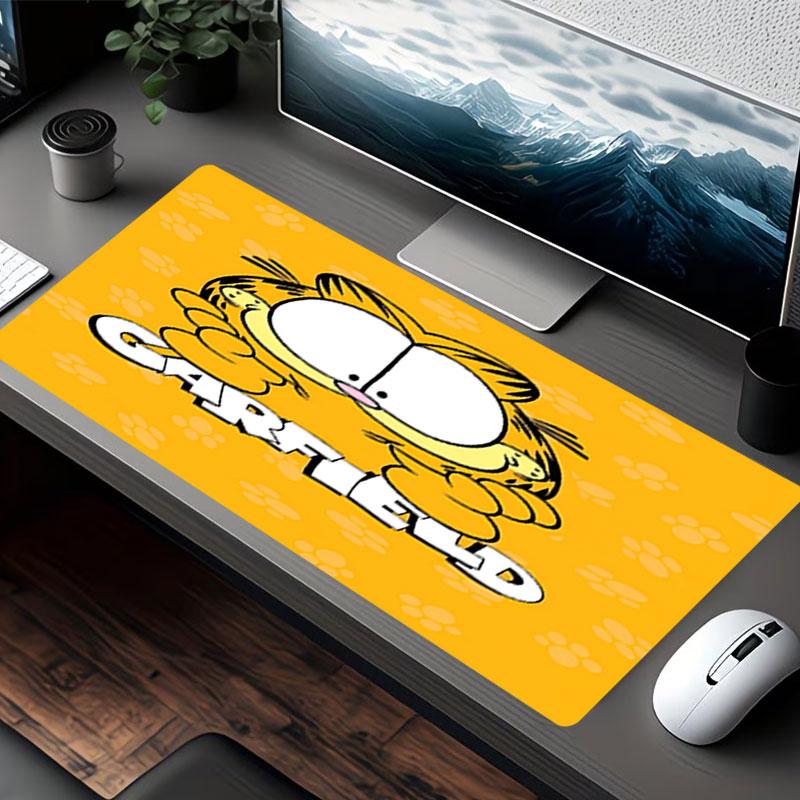 Garfield Print Mouse Pad, for Keyboard Pad Laptop PC Mat for Office Home Use, Desk Decor, Perfect Birthday Gift for Gamers