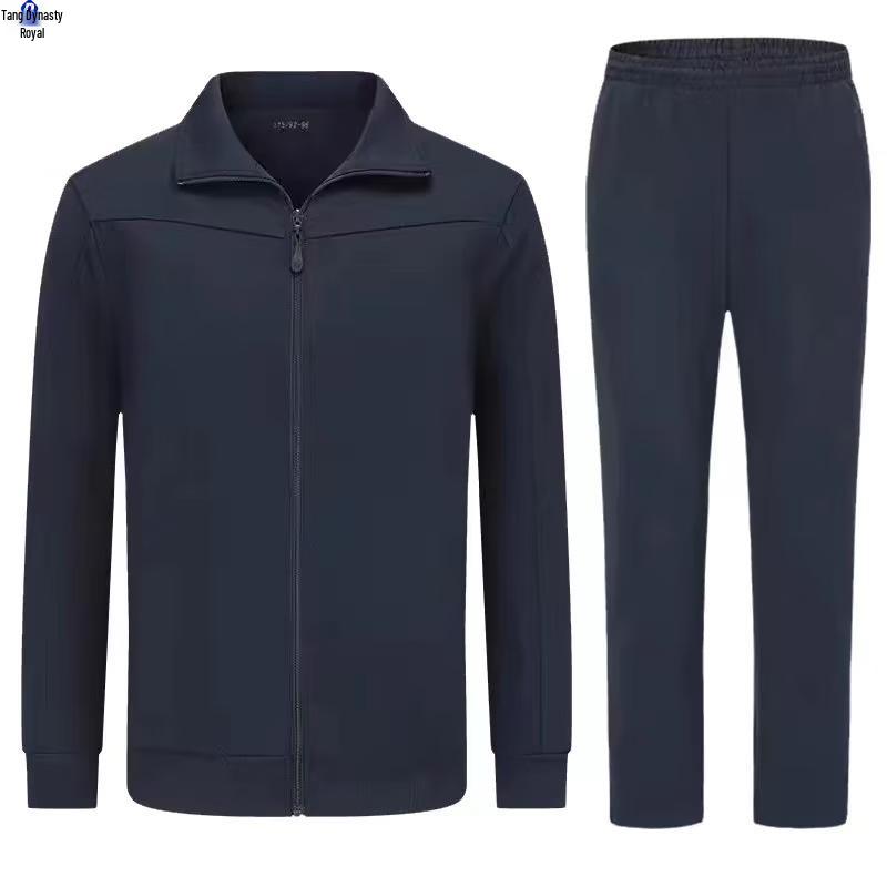 Datangyu Navy Blue Long-Sleeved Training Suit