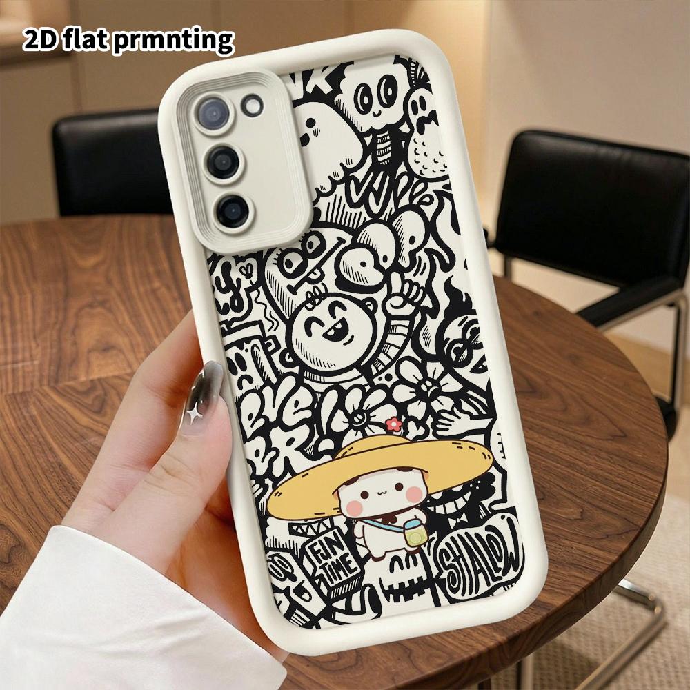 Phone Case: 2D Flat Samsung Galaxy A34 A35 M05 M06 S20 S22 S21 FE Plus 5G Protective Case, Holiday Casual, Christmas and Halloween Gift