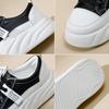 Weiße Schuhe für Frauen Neue Herbststudenten All-Match Casual Ins Fashion Schuhe Dicke Unterseite Fashion Sneakers