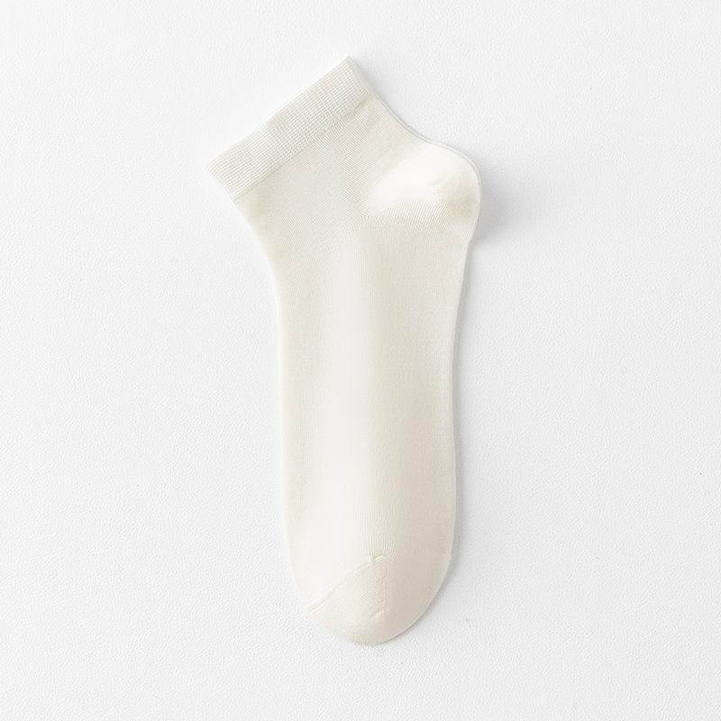 

Silk Stockings Women S Summer Thin Socks Absorb Sweat And Breathe, Short Spring And Autumn Confinement Socks, Summer Boneless Socks молоко, білий колір