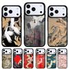Japanese Cranes Art Phone Case for iPhone 17 16 15 14 13 Pro Max Back Cover for 12 11 Pro Coque