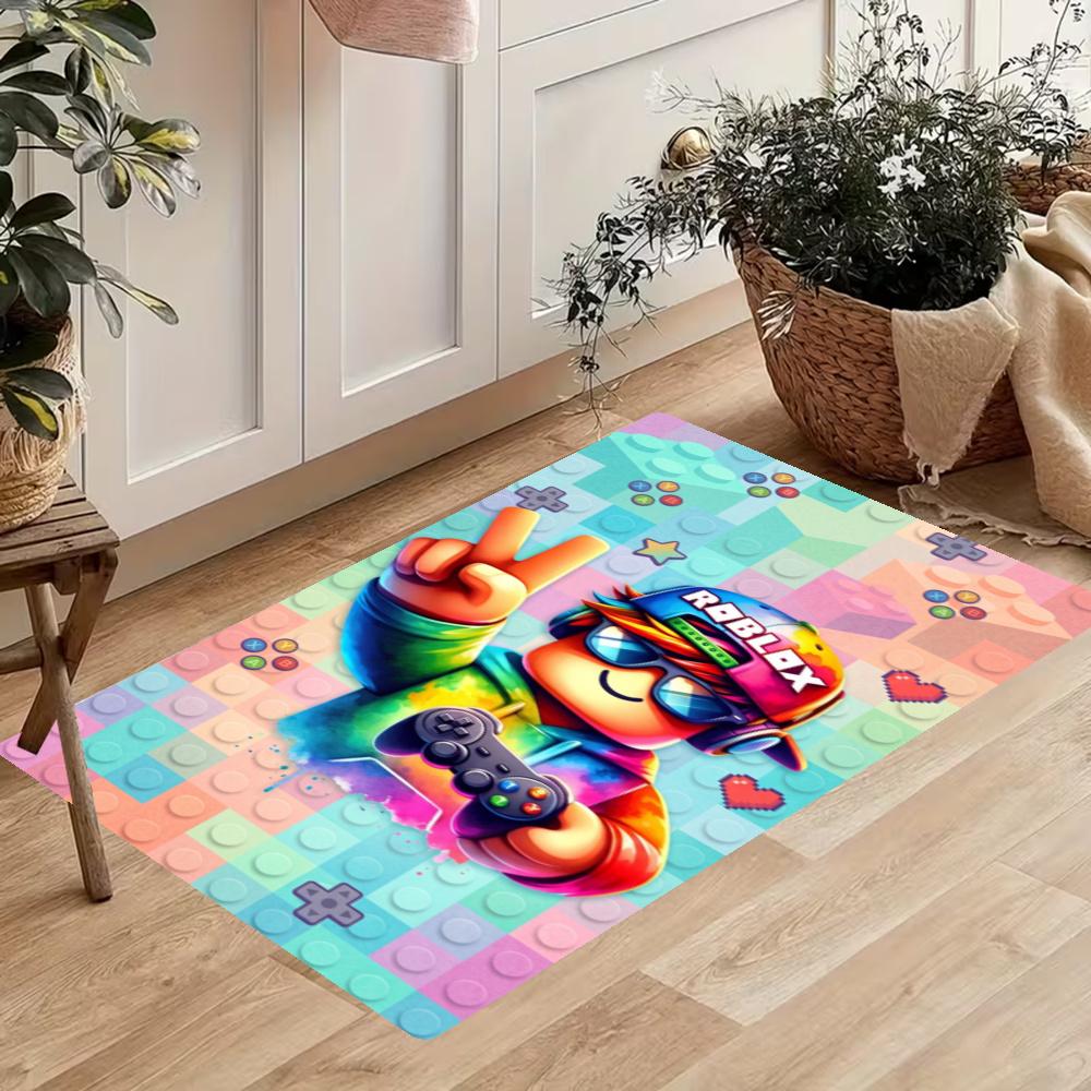 Roblox Nonslip Kitchen Mat Floor Carpet Rug For Indoors Outdoors Home Decor Room Supplies Spring Decor