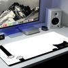 Black Cat Kawaii Mouse Pad White Deskmat Minimalistic Gaming Laptop Large Mousepad Anime Office Carpet Gamer Keyboard Mouse Mats
