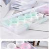 5 Pairs Contact Lens Case Eye Contact Lens Box Women Travel Contact Lenses Case Soak Container Lenses Box For Beauty Pupil