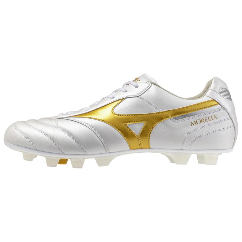 Mizuno Morelia 2 Versatile Comfortable Soccer Shoes Unisex Soccer Shoes White P1GA260450