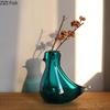 Lovely Little Bird Shaped Glass Vase Plant Pots Table Decoration Transparent Flowers Arrangement Vases Room Aesthetic Decor