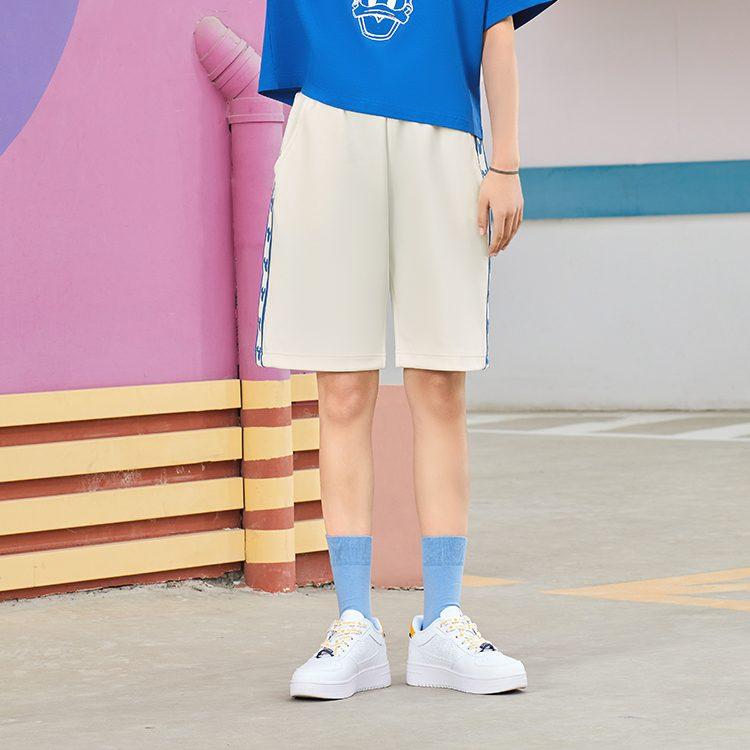 Li Ning x Disney Casual Shorts Men's White AKSR531-1
