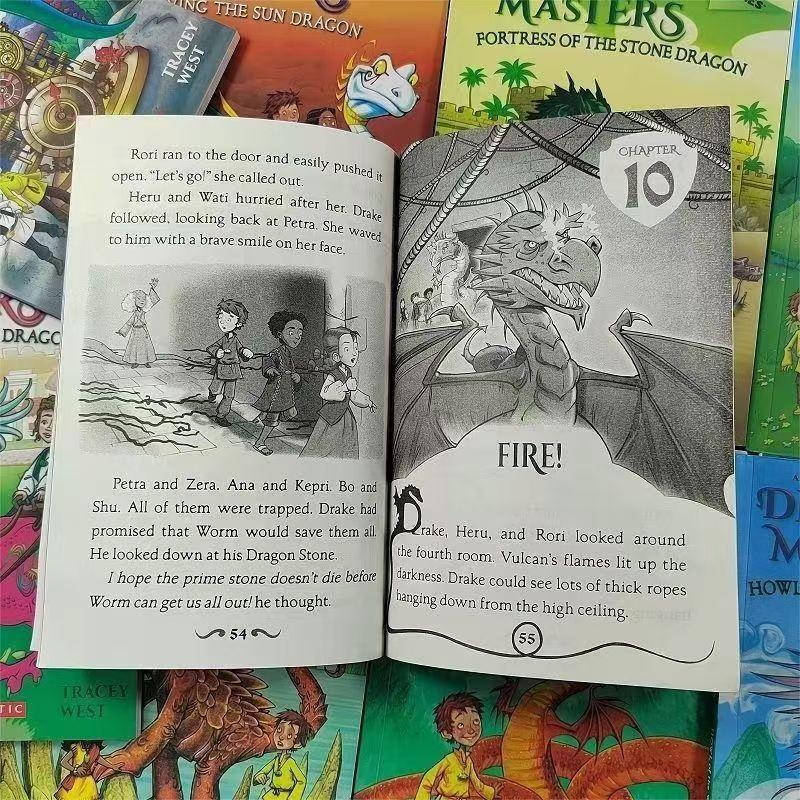 27 Books Dragon Masters English Children's Bridge Chapter Book Extracurricular Reading Material