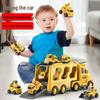 Cross-border Engineering Vehicle: Musical Inertial Fire Truck Toy for Kids