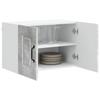 Dishwasher Front Panel Kalmar 2 pcs Concrete Grey 60 x 31 x 40 cm