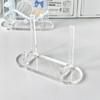 5/1Pc Transparent Display Stand Acrylic Badge Pins Storage Holder Multi-purpose Display Stand Desktop Medal Photo Card Display