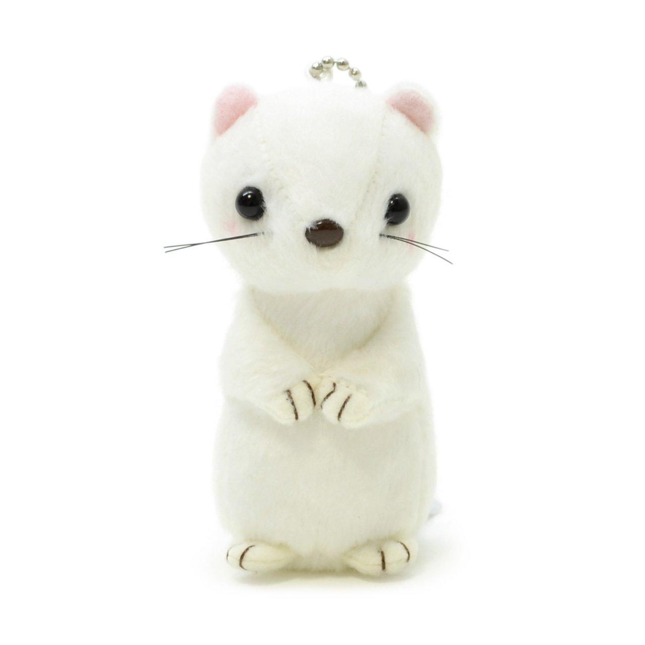 

AQUA Plush Toy Nature Keychain Ermine 12 00060018