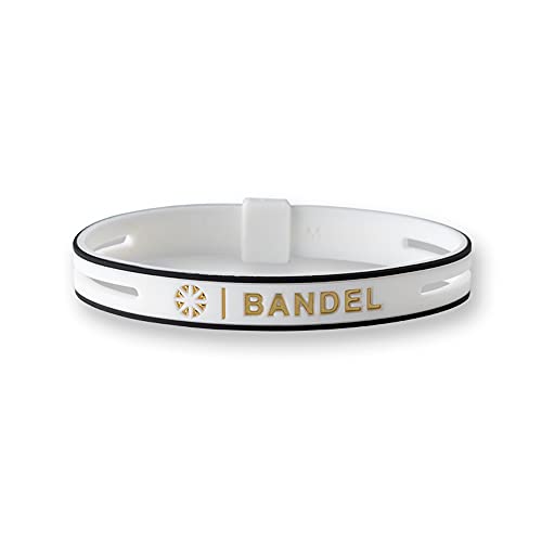 [BANDEL] Браслет-шнурок Bandel Metallic L (19,0 см) Белое золото