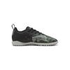 Puma Future 8 Play TT Jr Comfortable Soft Low Top Kids Football Shoes Kids Football Shoes Black Cool-Light-Gray Fluorescent-Green 108396-02