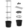 Tomato Planter - Maison Exclusive - Anthracite - Ø39 X 150 Cm - Polypropylene