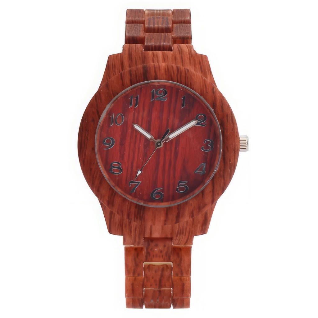 Dameshorloge van leer, modieus en stijlvol