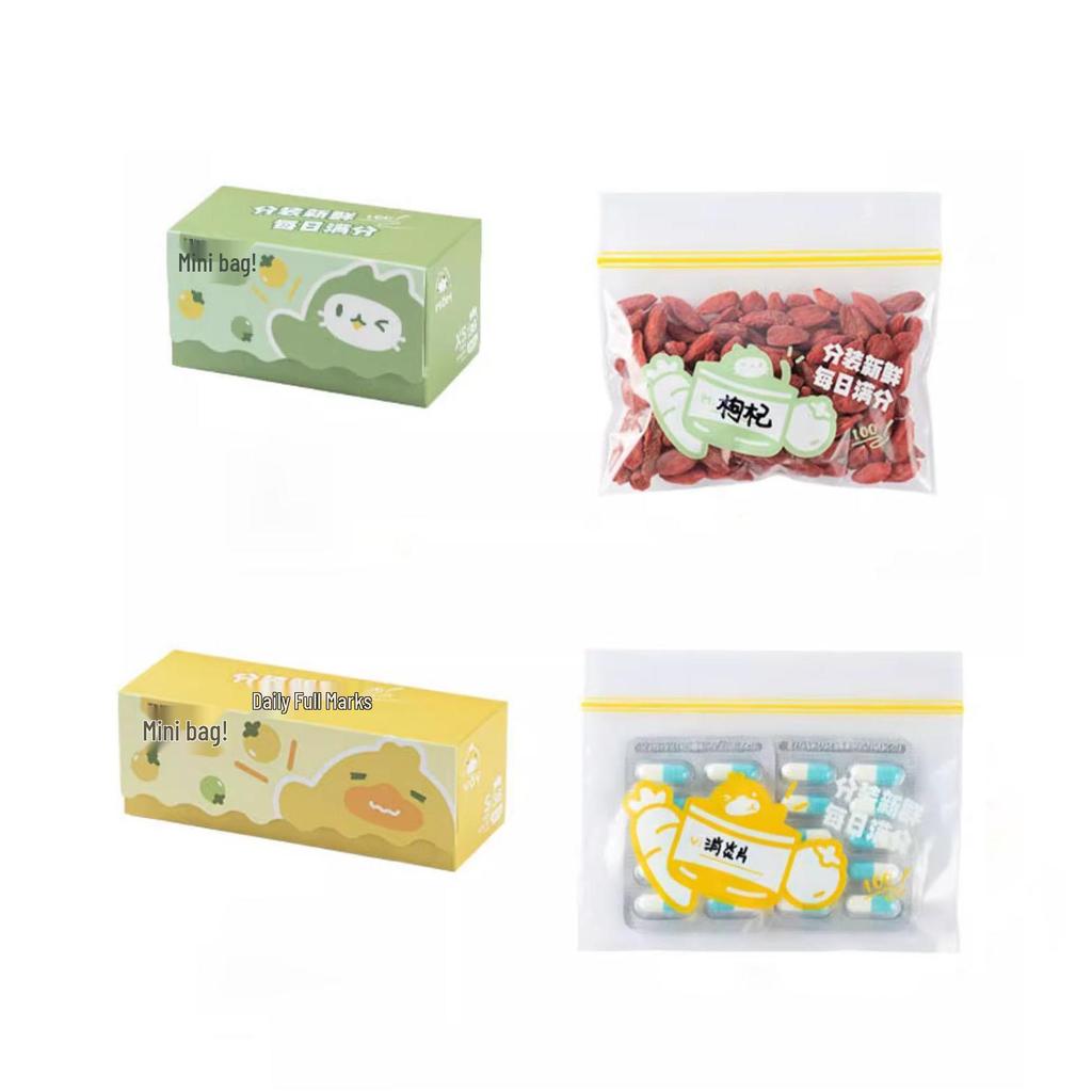 Verdickter Lebensmittelgeeigneter Baby-Snack Frischhalte-Selbstverschließender Aufbewahrungsbeutel