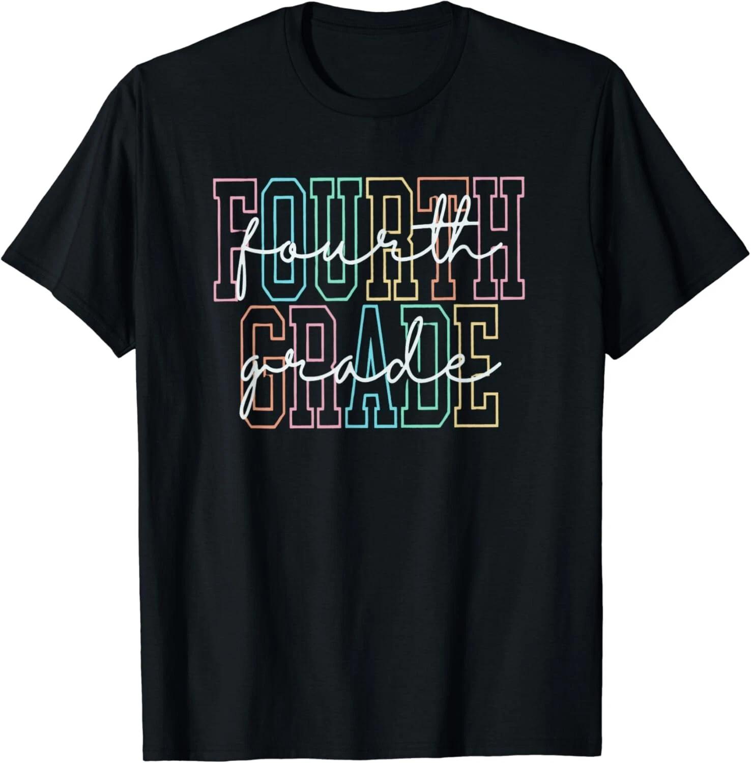 In My Fourth Grade Era 4th Grade Teacher Student First Day Gift Unisex T-Shirt XL
