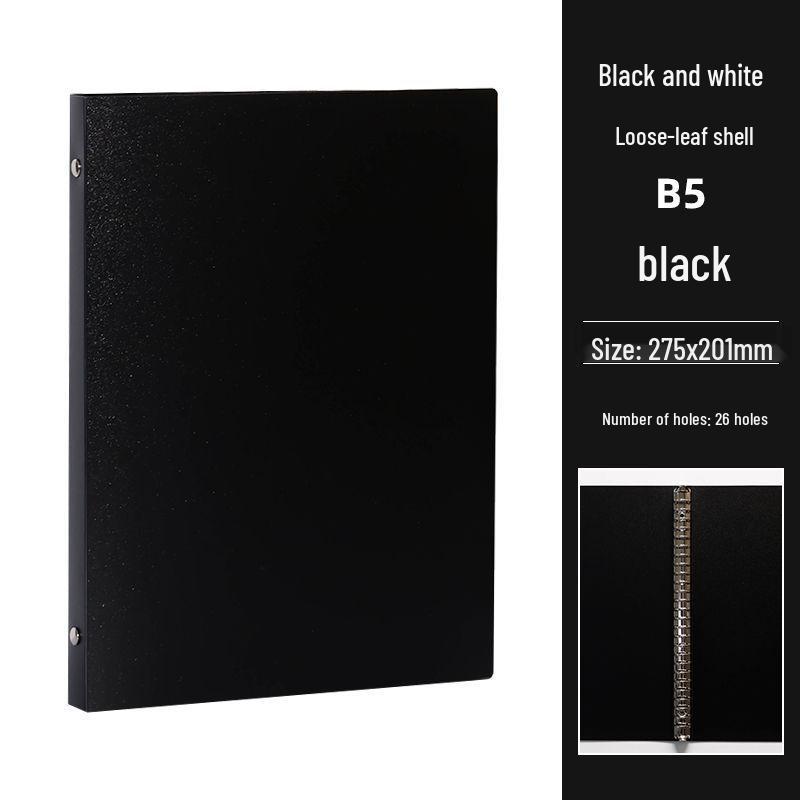 Smooth Loose-Leaf Notebook with Removable Pages for Postgraduate Exams