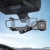 360-degree Rotation-Navigation Mount Mobile Phones Holder Car Adjustable Stand Rearview Mirror Retractable Phone Bracket