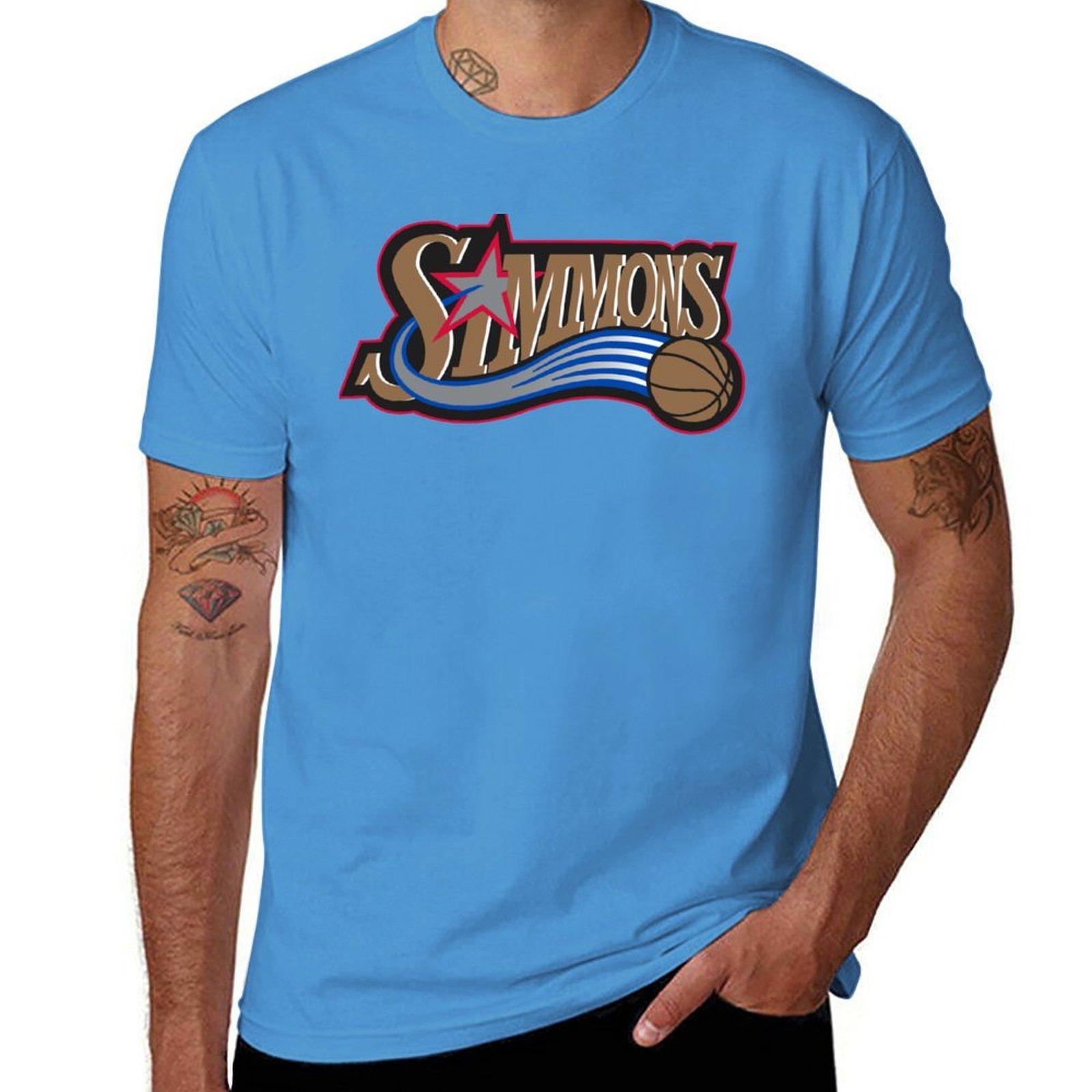 Ben Simmons Logo TShirt TShirt sublime funnys clothes for men S