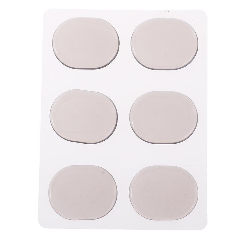 6Pcs Pieces Drum Damper Gel Pads Silicone Drums Silencer For Drums Tone Control Percussion Instrument Accessories