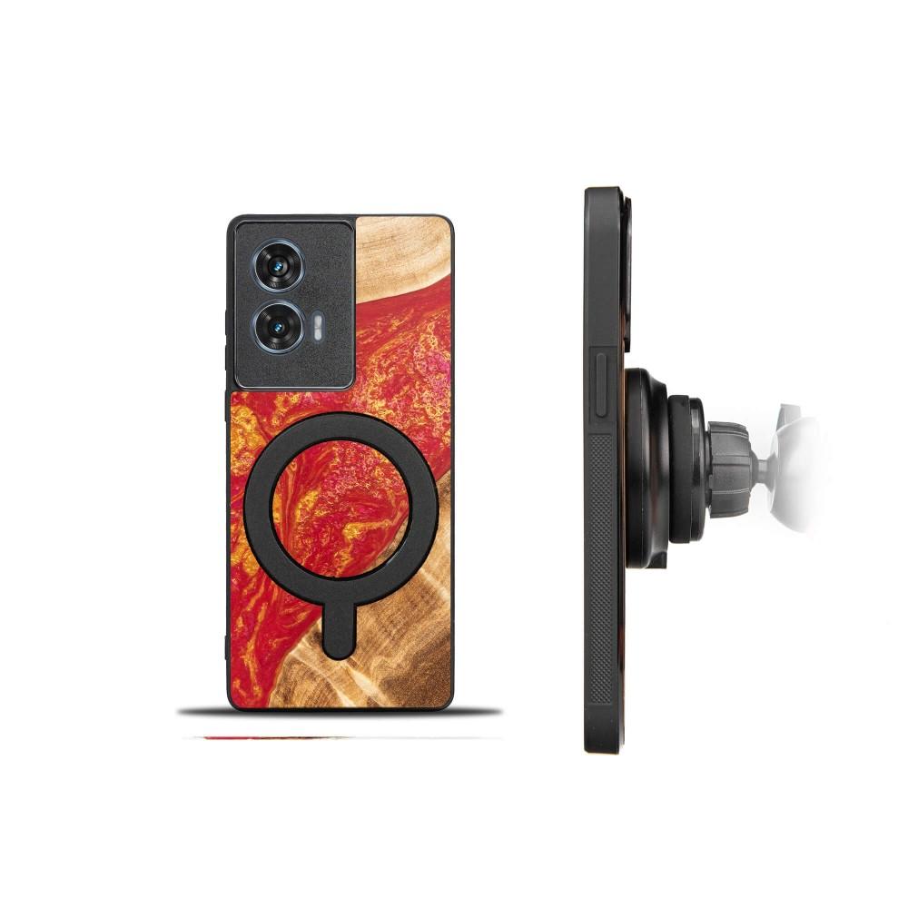 Bewood Unique case for Motorola Edge 50 Fusion - Neons - Paris with MagSafe