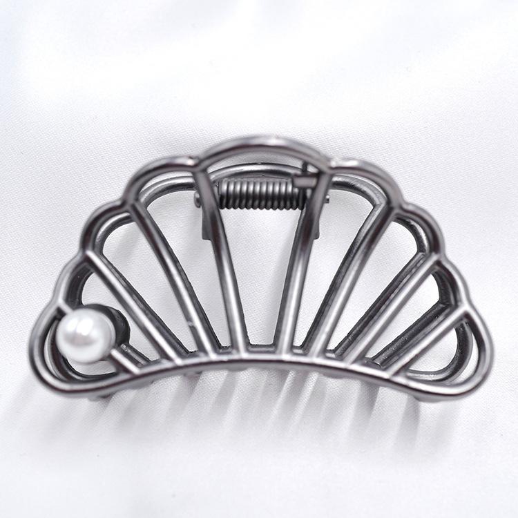 Unique Fashion Hair Accessories Ladies Geometric Metal Korean Hair Claw Clip