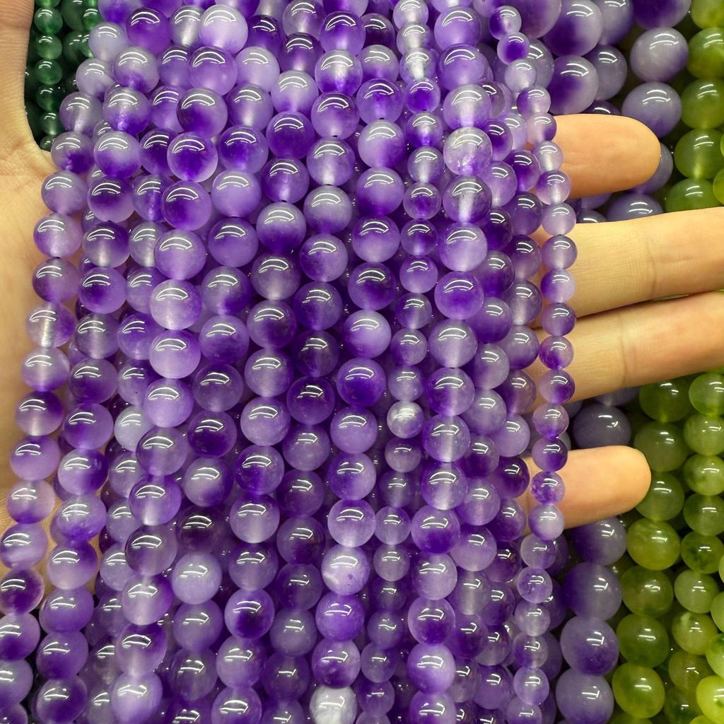 Natural Two-Tone Chalcedony Flower Beads for Handmade Jewelry