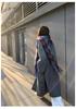 2025 Korean Style Wool Mid-Length Over-the-Knee Coat