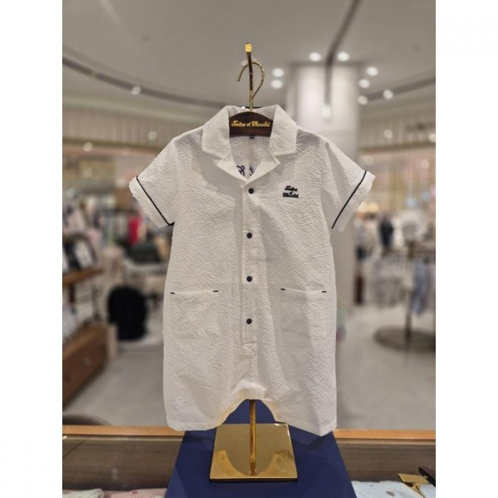 Show Chocola Sersucker Bodysuit Ttpmqa155 white/80