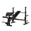 Multifunctional Weightlifting Bench and Fitness Rack Set