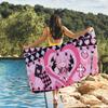 Comic Shugo Chara Towel Yoga Gym Yoga Gym Lightweight Portable for Swimming Beach Travel Sports Accessories Sandproof