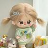 Cartoon T-shirt 20cm Cotton Doll Clothes Peaked Cap Plush Doll Clothes  20cm Cotton Doll