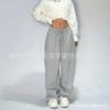 Women's High Waist Drawstring Wide Leg Pants Loose Fit Joggers Streetwear Casual Sweatpants