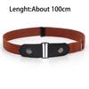 Extensible Elastic Belt for Women Invisible Belt Without Buckle Gifts Lazy Person's Belt